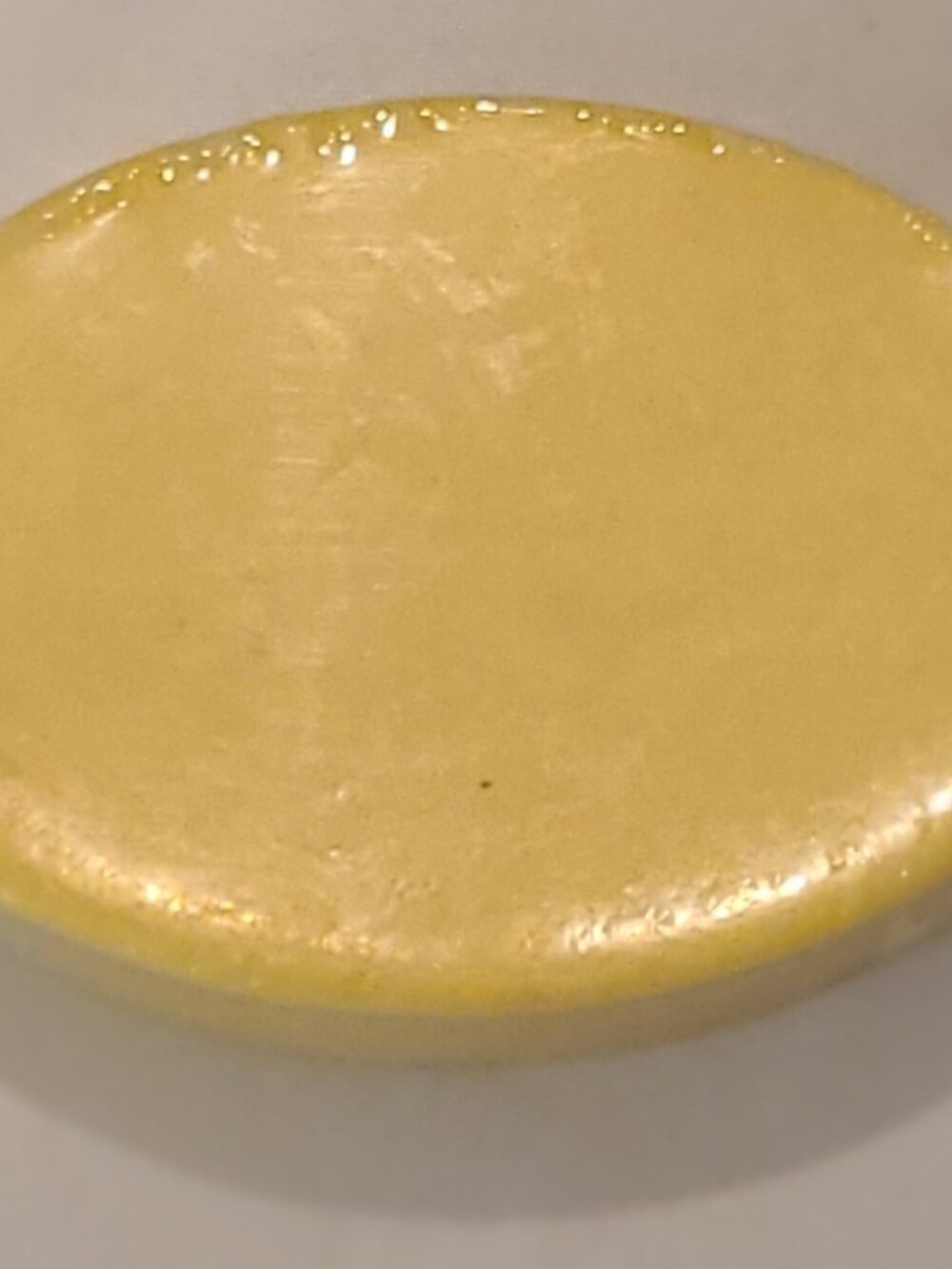 Lemon Zest Botanical Oval Hand Poured Goat Milk Soap Bar (Single Bar)